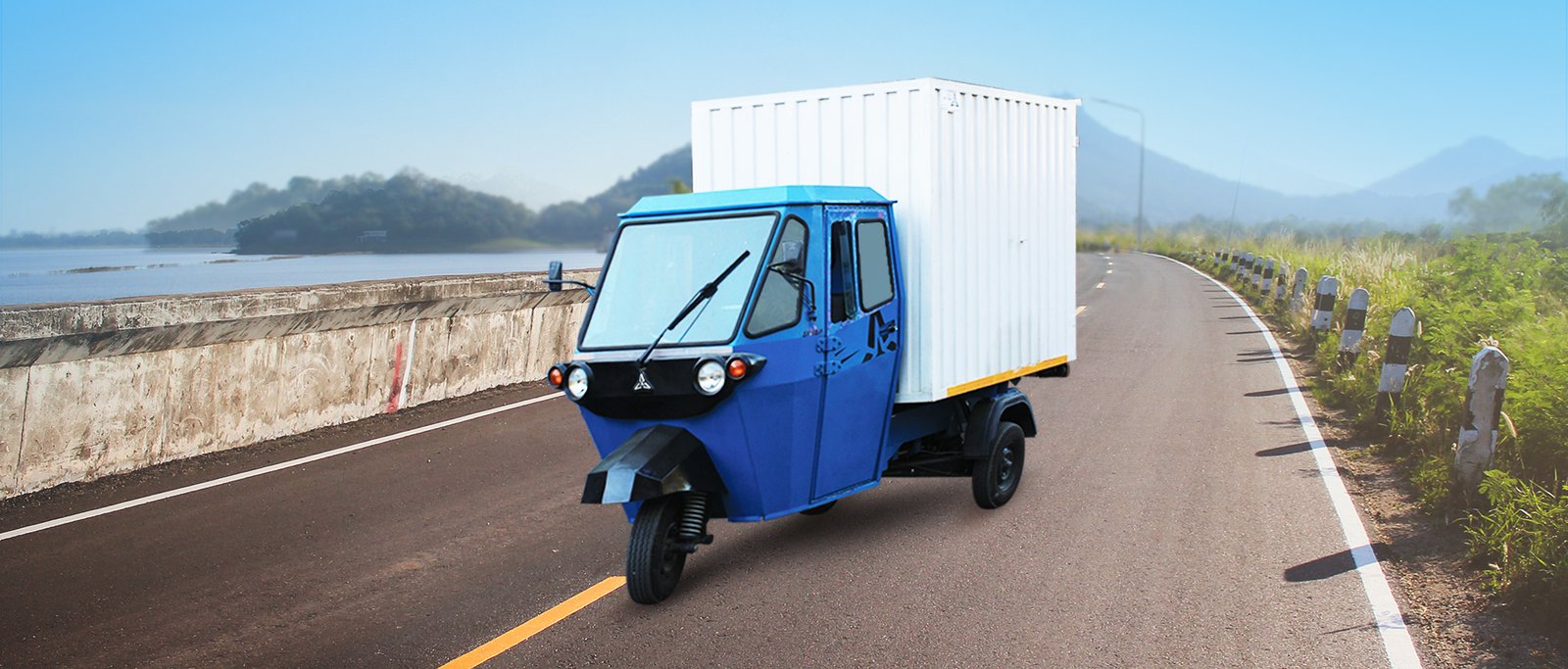 Banner Showcasing Leading Electric Three Wheeler in India | Astro Navya - Electric Loader