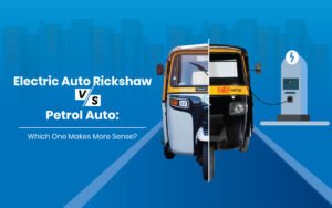 Read more about the article Electric Auto Rickshaw vs Petrol Auto: Which One Makes More Sense in 2026?